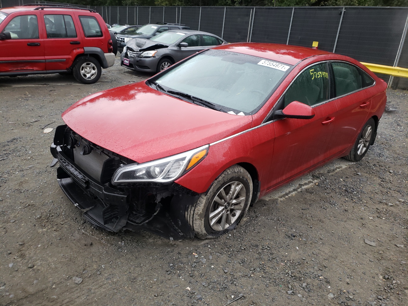 Photo 2 from auction – 2017 HYUNDAI SONATA SE with VIN 5NPE24AF9HH552038