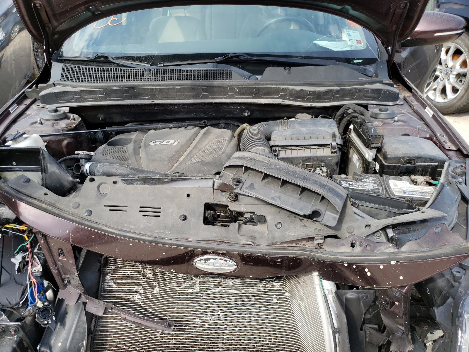 Photo 7 from auction – 2015 KIA OPTIMA EX with VIN 5XXGN4A75FG356812