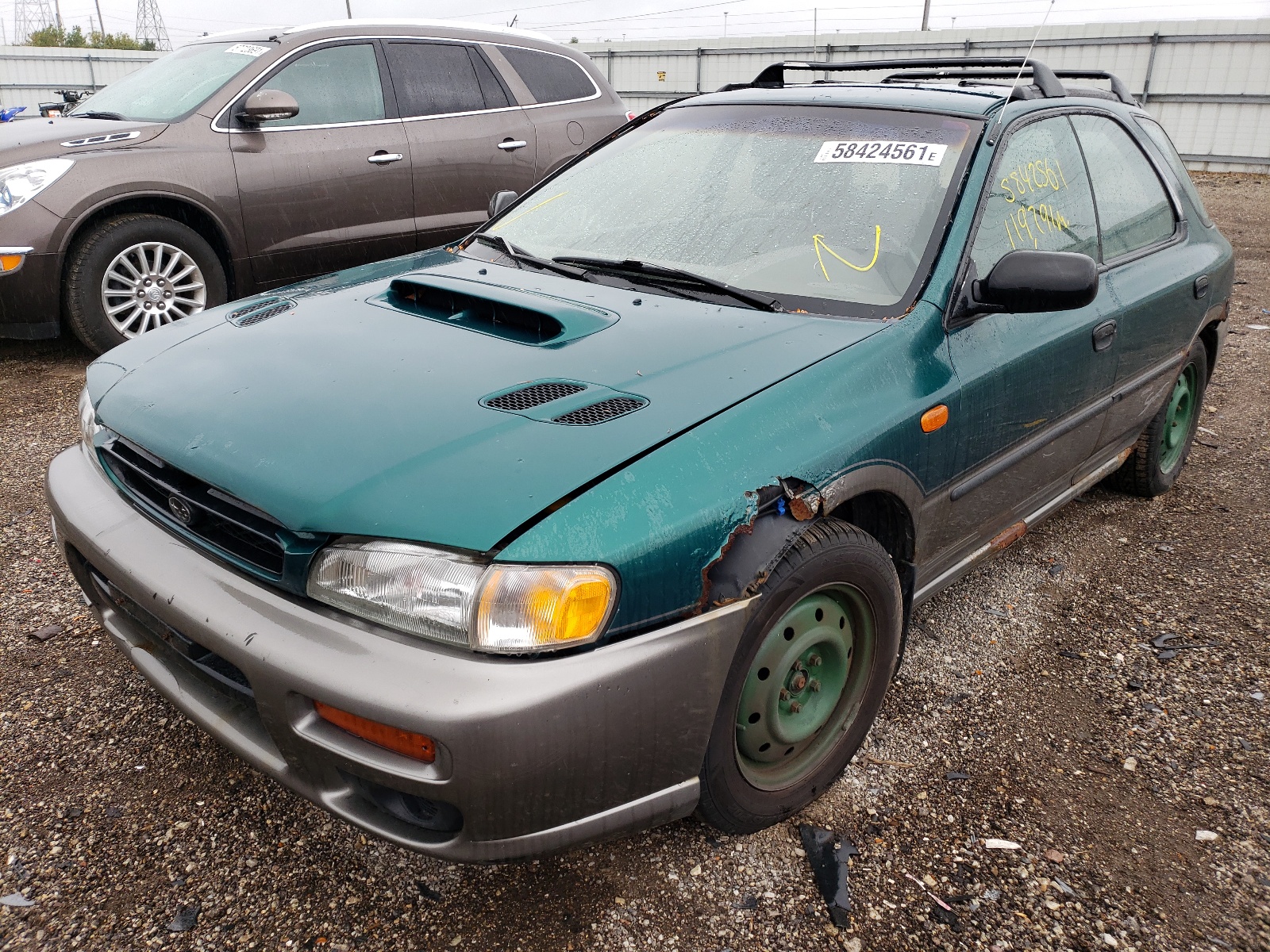 Photo 2 from auction – 1997 SUBARU IMPREZA OU with VIN JF1GF4855VG819708