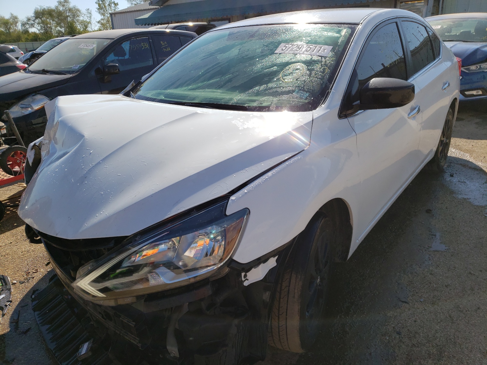 Photo 2 from auction – 2018 NISSAN SENTRA S with VIN 3N1AB7AP2JY249591