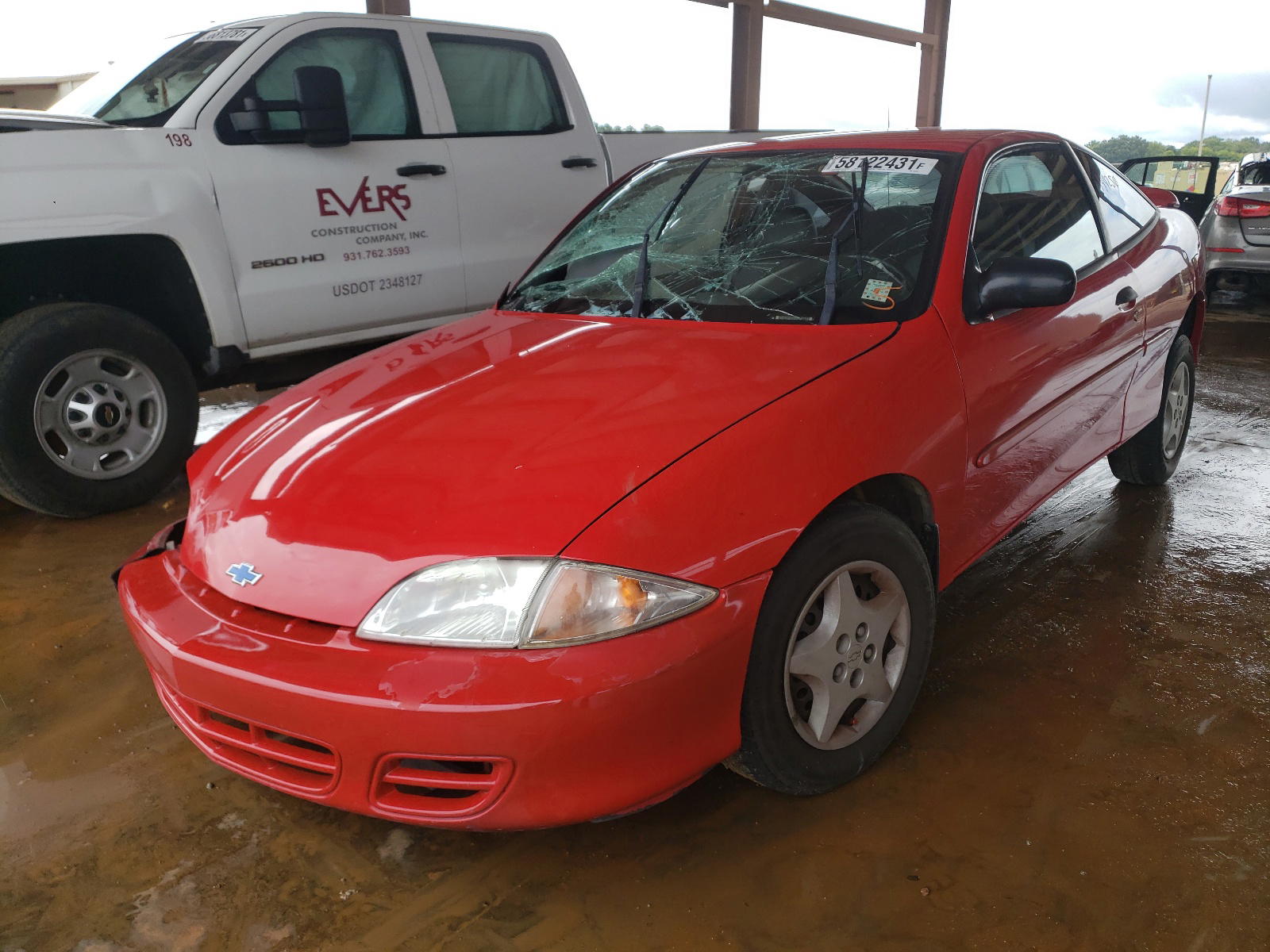 Photo 2 from auction – 2002 CHEVROLET CAVALIER with VIN 1G1JC124627257913