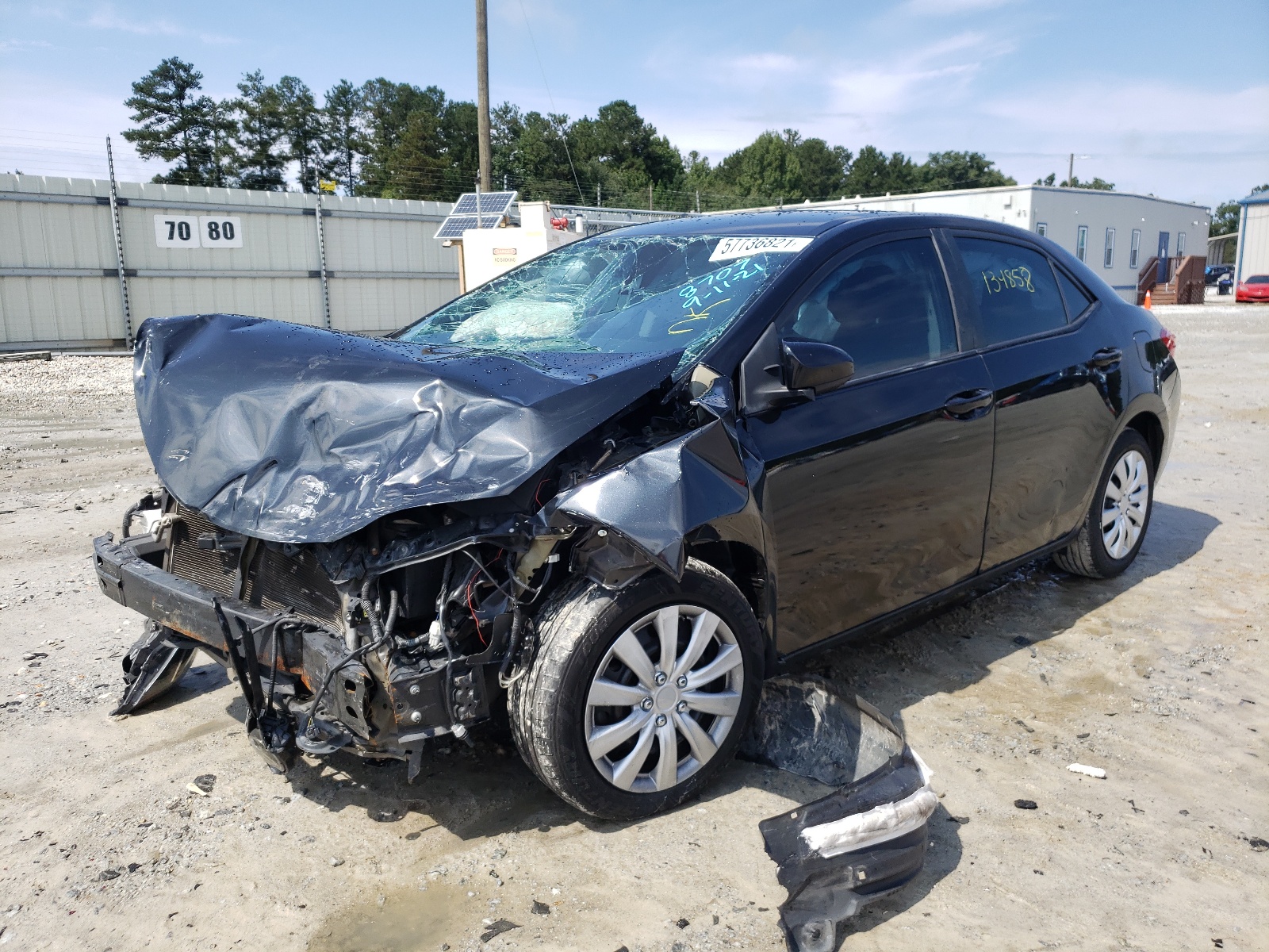 Photo 2 from auction – 2018 TOYOTA COROLLA L with VIN 2T1BURHE4JC048707