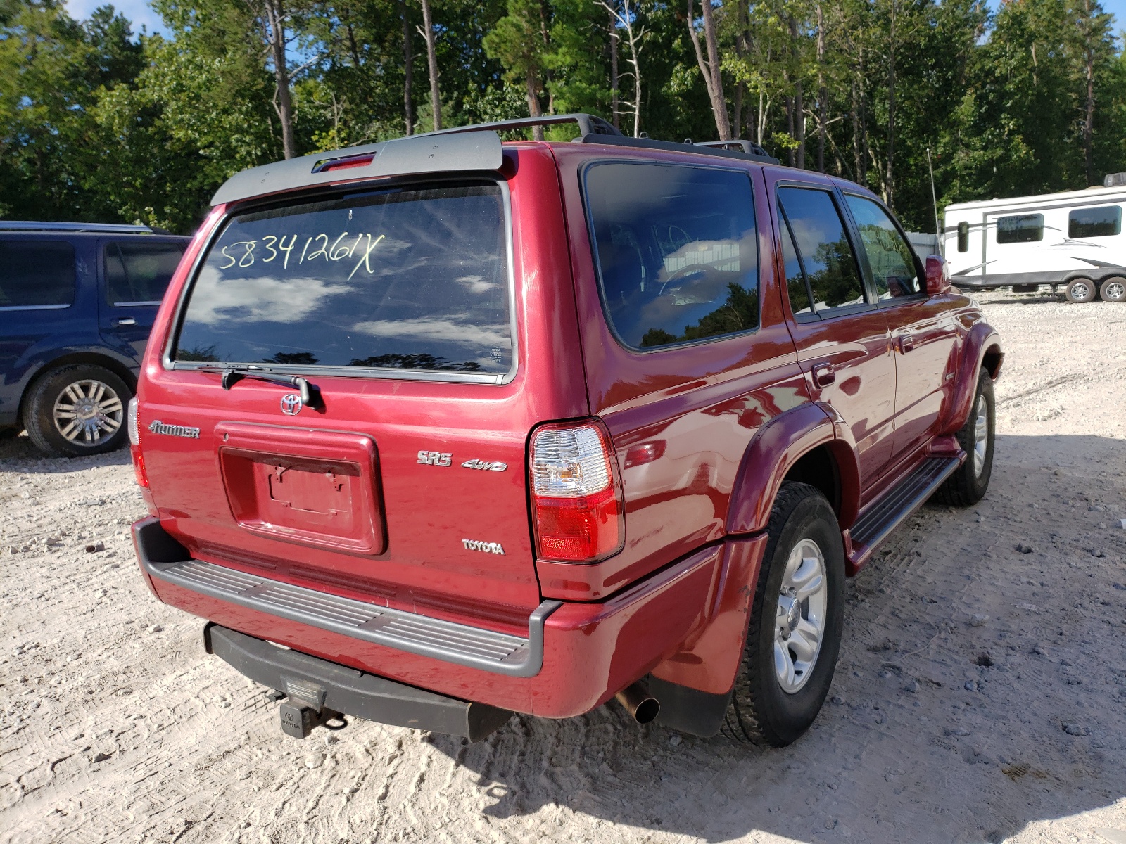 Photo 4 from auction – 2002 TOYOTA 4RUNNER SR with VIN JT3HN86R820381192