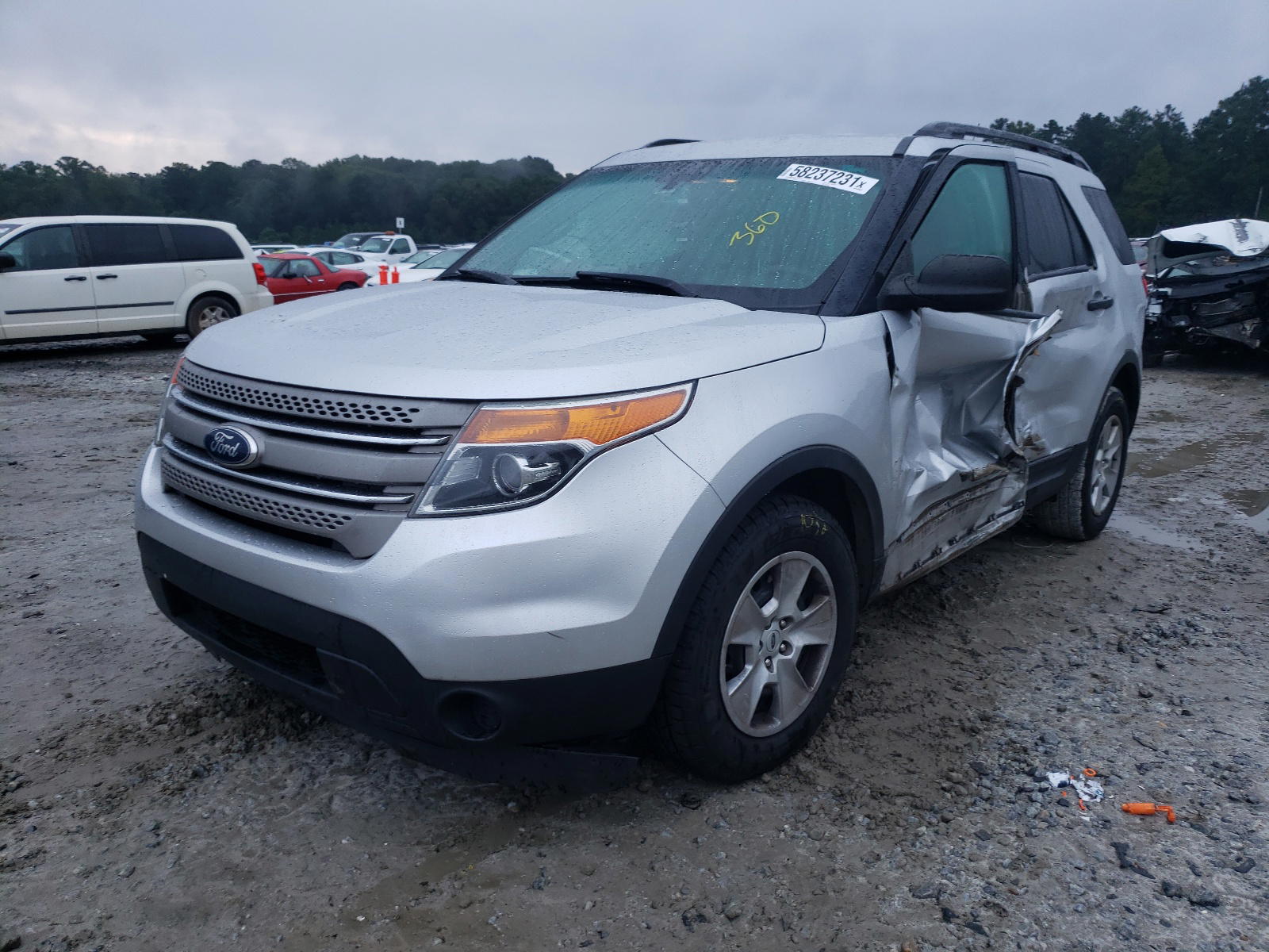 Photo 2 from auction – 2013 FORD EXPLORER with VIN 1FM5K7B83DGB24266