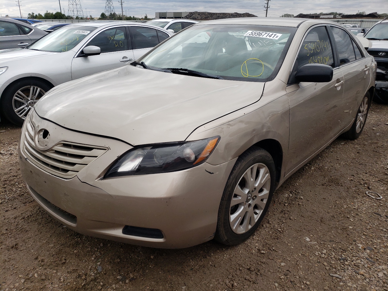 Photo 2 from auction – 2008 TOYOTA CAMRY CE with VIN 4T1BE46K78U262060