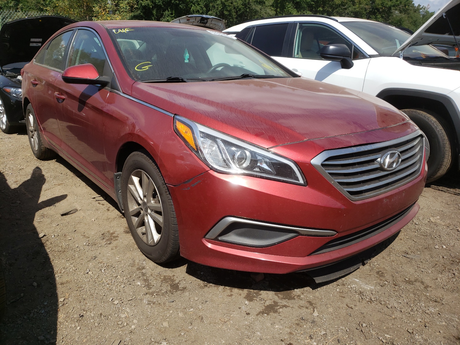 Photo 1 from auction – 2016 HYUNDAI SONATA SE with VIN 5NPE24AF0GH422017