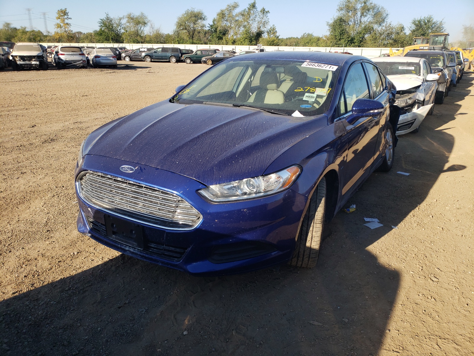 Photo 2 from auction – 2015 FORD FUSION SE with VIN 3FA6P0H73FR278087