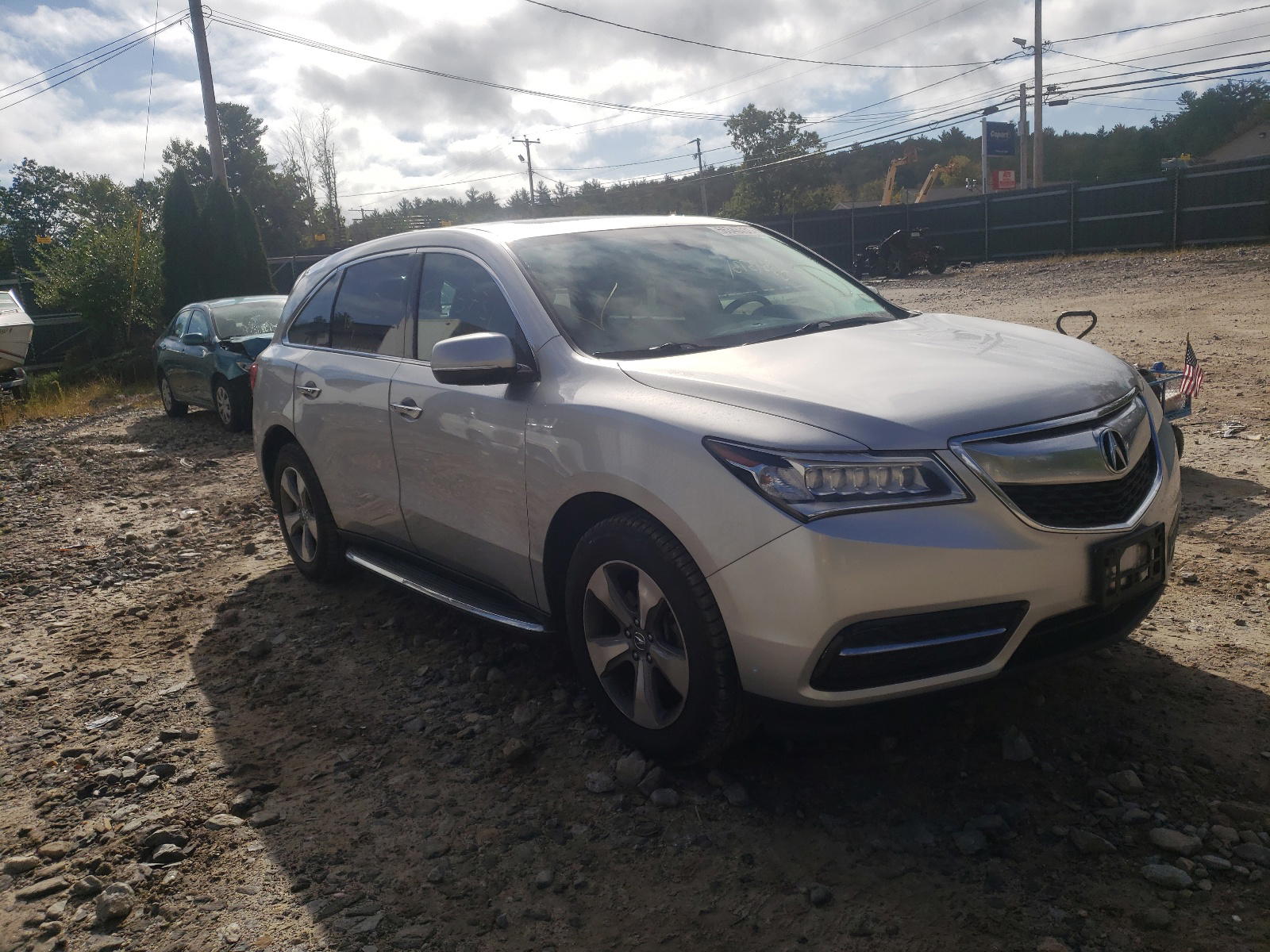 ACURA MDX 2014 with VIN 5FRYD4H2XEB026925 - Photo from auction