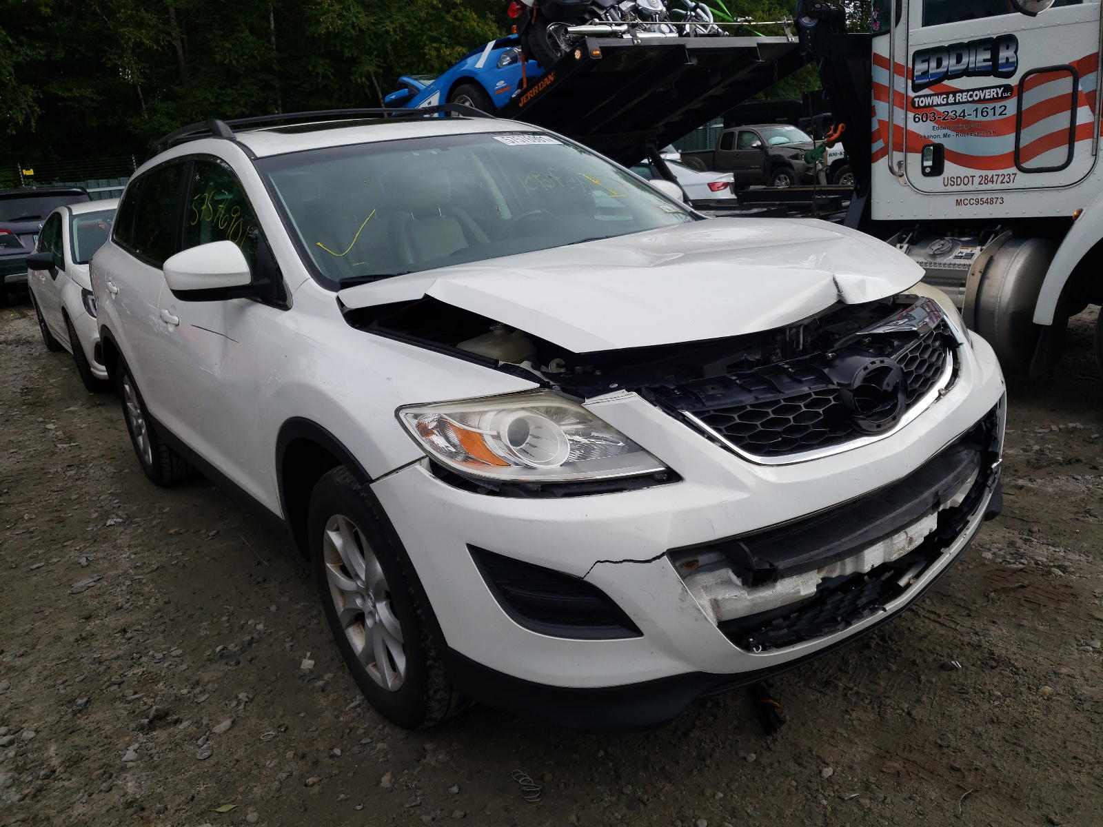 MAZDA CX-9 2012 with VIN JM3TB3CV9C0333616 - Photo from auction