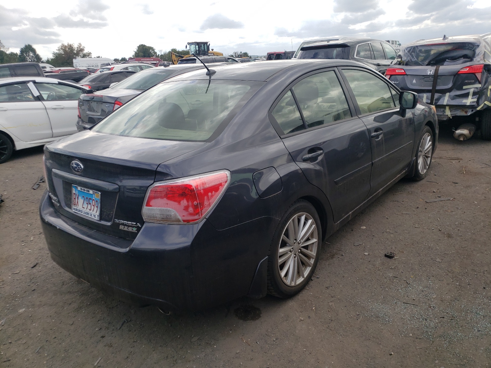 Foto 4 de la subasta – 2013 SUBARU IMPREZA PR con VIN JF1GJAD67DH027645