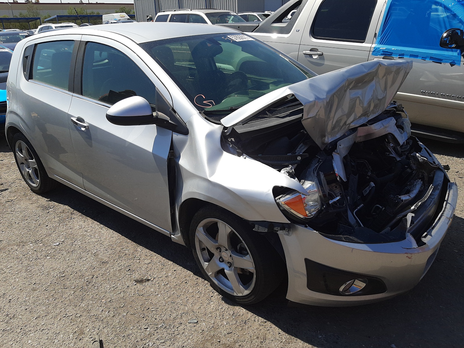 Photo 1 from auction – 2016 CHEVROLET SONIC LTZ with VIN 1G1JE6SB6G4161570