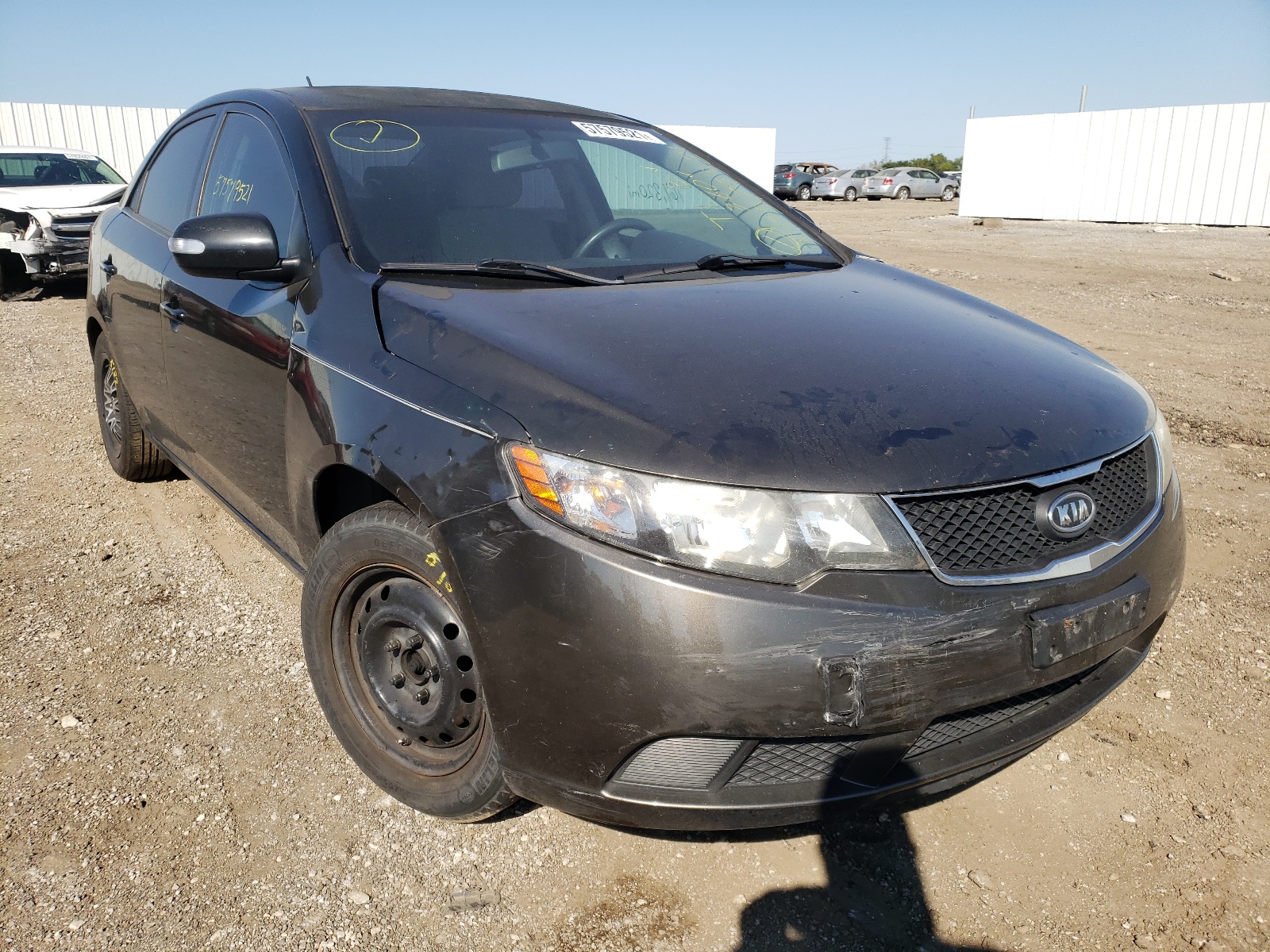 KIA FORTE EX 2010 with VIN KNAFU4A25A5298911 - Photo from auction