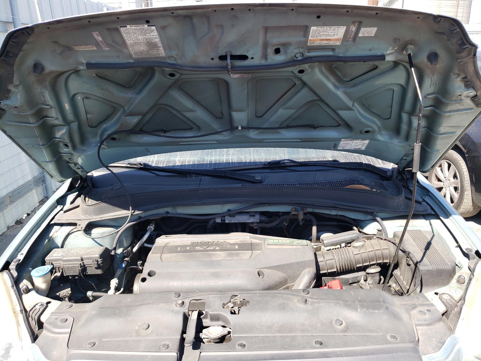 Photo 7 from auction – 2003 HONDA PILOT EXL with VIN 2HKYF18633H508597