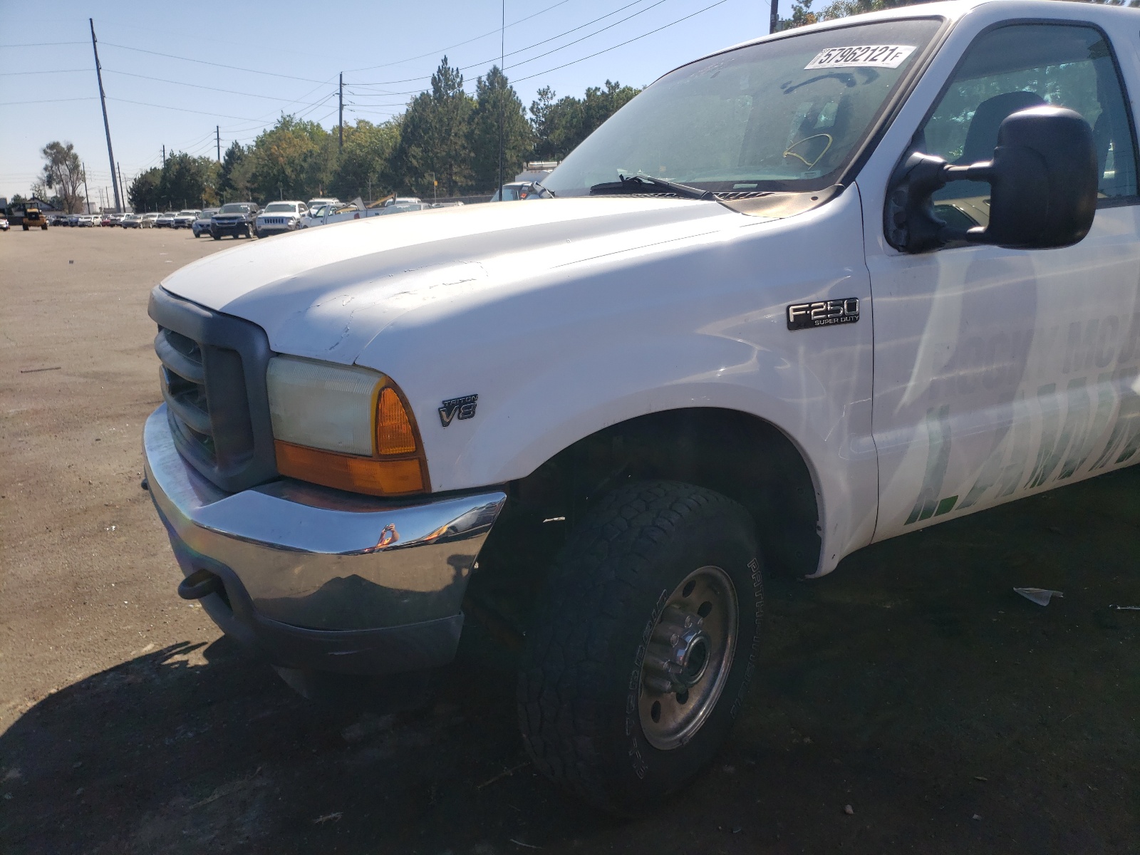 Photo 9 from auction – 2001 FORD F250 SUPER with VIN 1FTNX21L11EB95617
