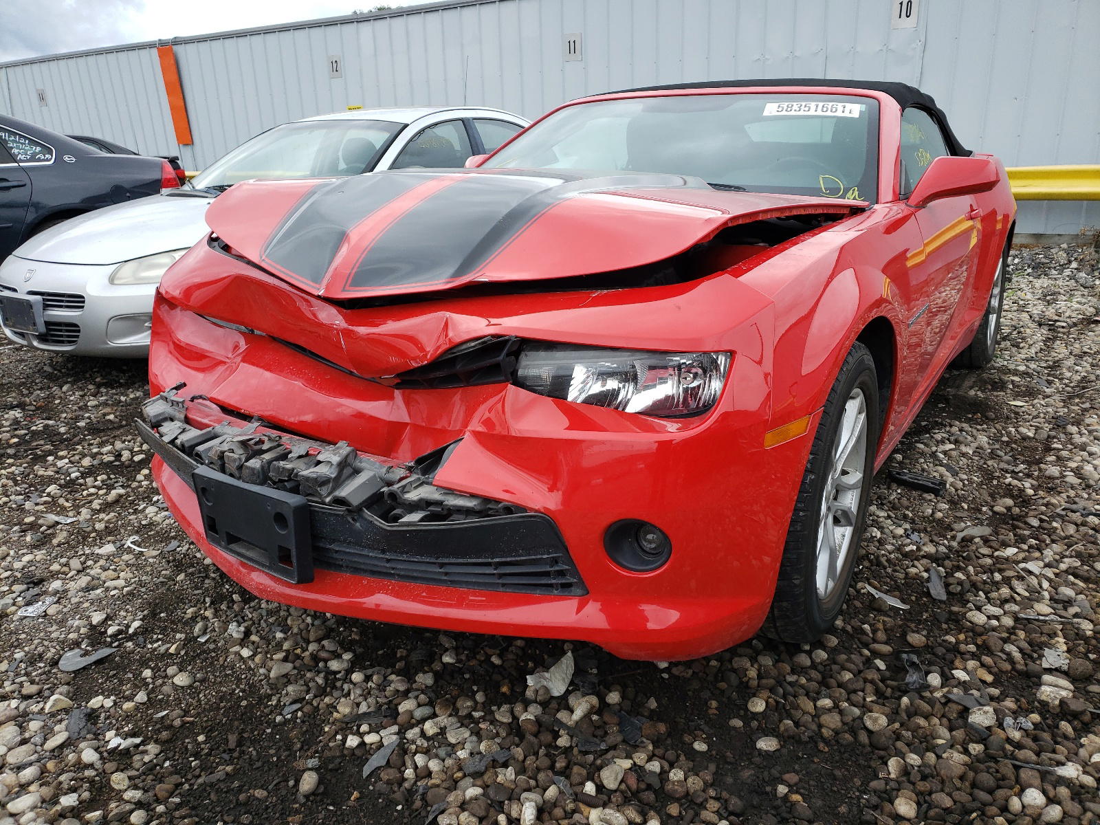 Photo 2 from auction – 2014 CHEVROLET CAMARO LT with VIN 2G1FB3D34E9265763