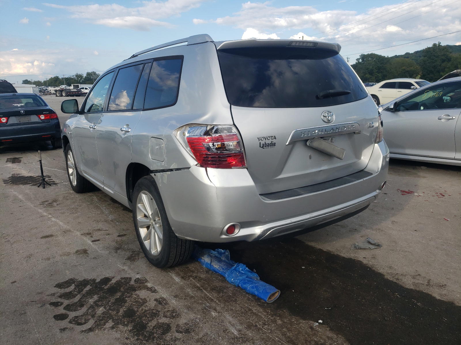 Photo 3 from auction – 2008 TOYOTA HIGHLANDER with VIN JTEEW41A582003409
