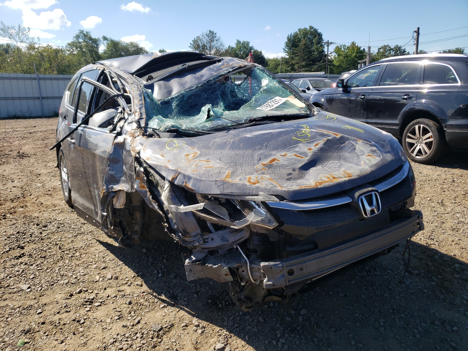 Photo 1 from auction – 2016 HONDA CR-V EX with VIN 2HKRM4H58GH728004