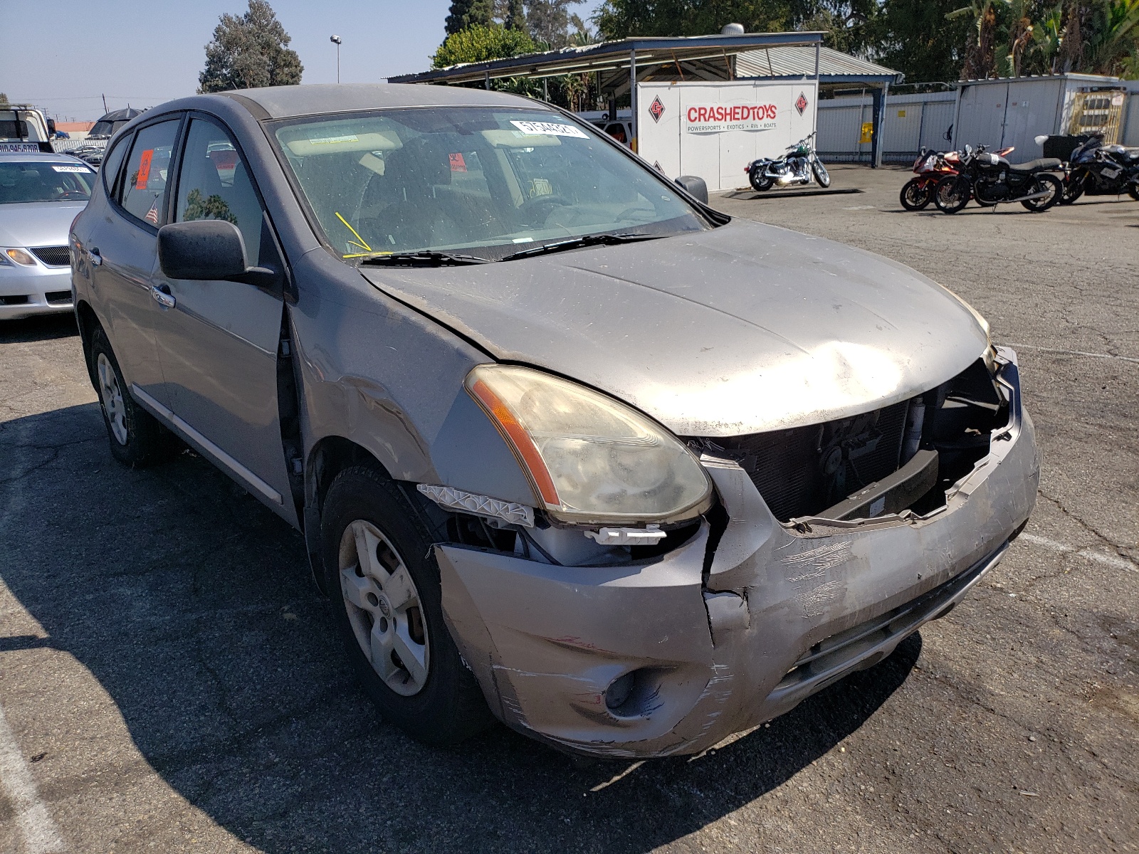 NISSAN ROGUE S 2013 with VIN JN8AS5MT1DW551366 - Photo from auction