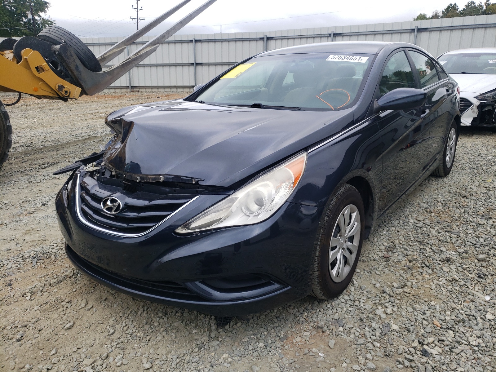 Photo 2 from auction – 2011 HYUNDAI SONATA GLS with VIN 5NPEB4AC4BH137769