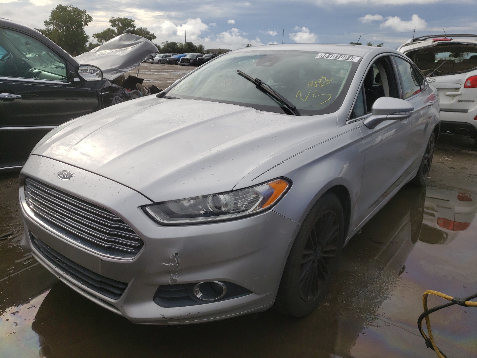 Photo 2 from auction – 2014 FORD FUSION SE with VIN 3FA6P0HD3ER120546