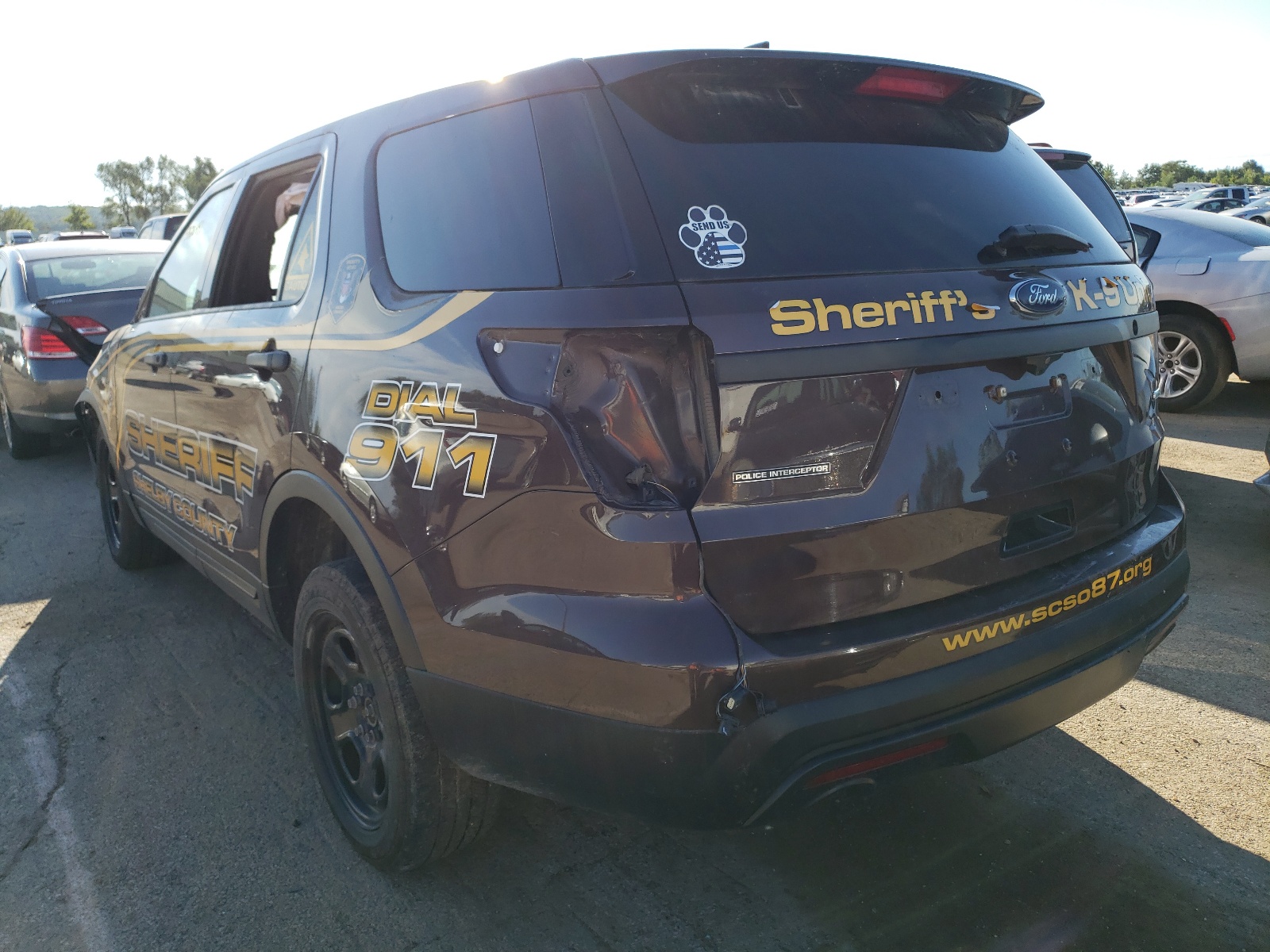 Photo 3 from auction – 2017 FORD EXPLORER P with VIN 1FM5K8ARXHGB65578
