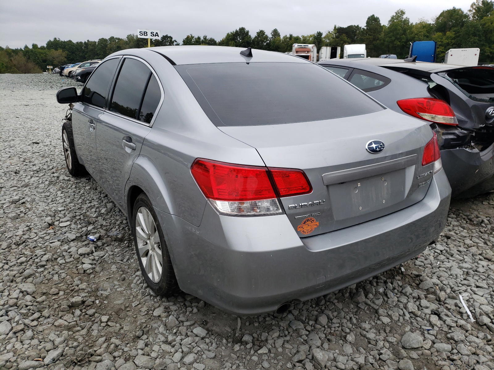 Photo 3 from auction – 2011 SUBARU LEGACY 3.6 with VIN 4S3BMDL63B2225606