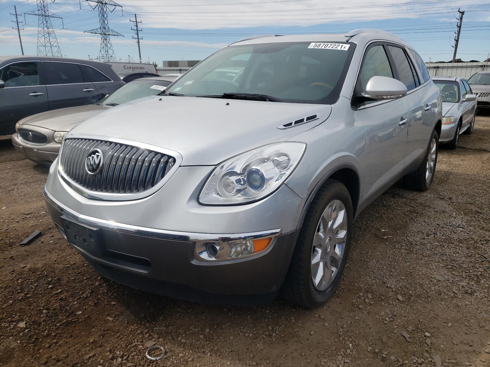 Photo 2 from auction – 2012 BUICK ENCLAVE with VIN 5GAKVDED4CJ393336