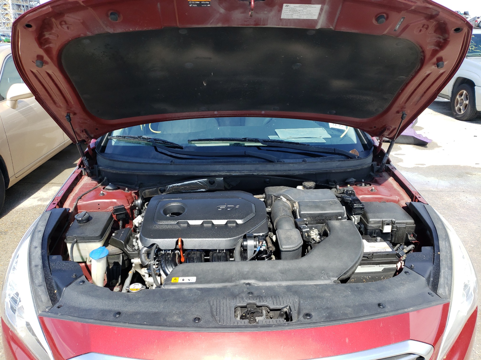 Photo 7 from auction – 2016 HYUNDAI SONATA SE with VIN 5NPE24AF1GH346257