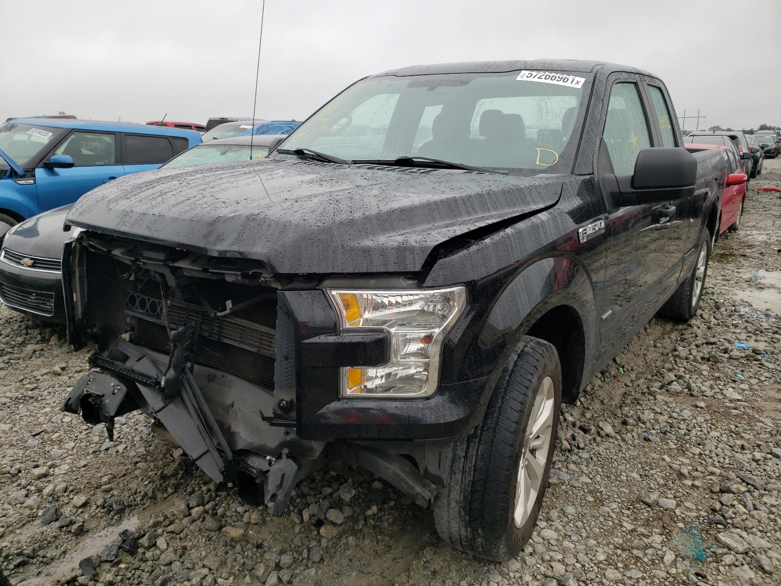 Photo 2 from auction – 2016 FORD F150 SUPER with VIN 1FTEX1CP7GFD01100