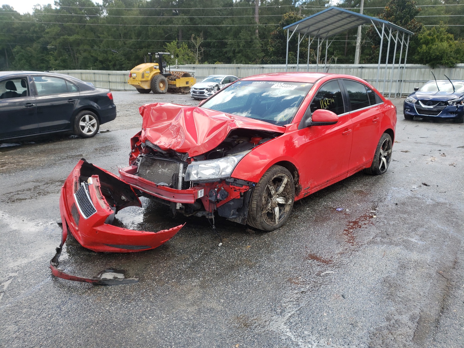 Photo 2 from auction – 2014 CHEVROLET CRUZE LT with VIN 1G1PC5SB9E7106519