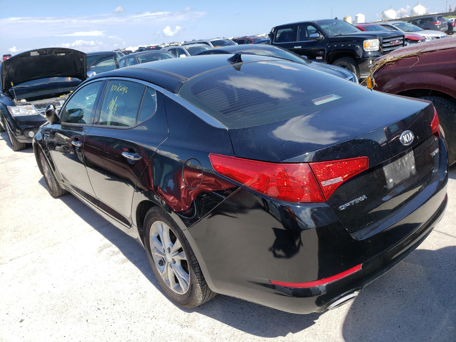 Photo 3 from auction – 2013 KIA OPTIMA EX with VIN 5XXGN4A76DG169172