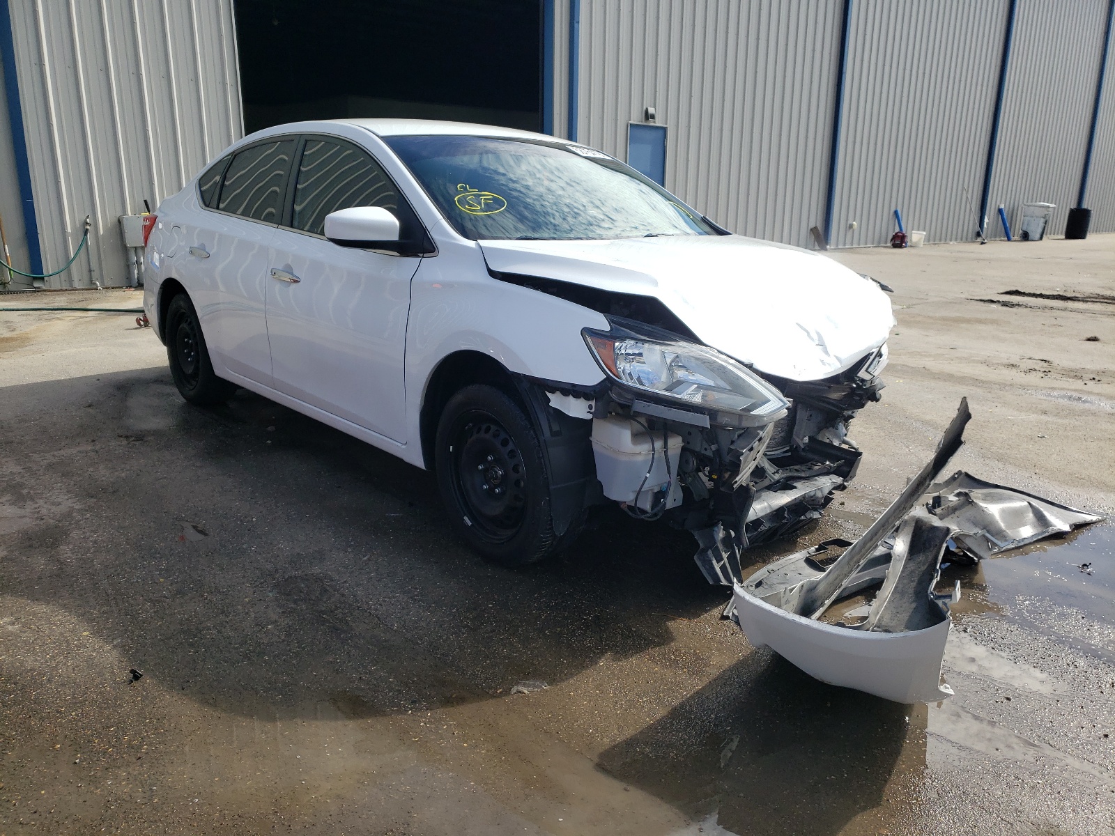 NISSAN SENTRA S 2016 with VIN 3N1AB7AP7GY240328 - Photo from auction