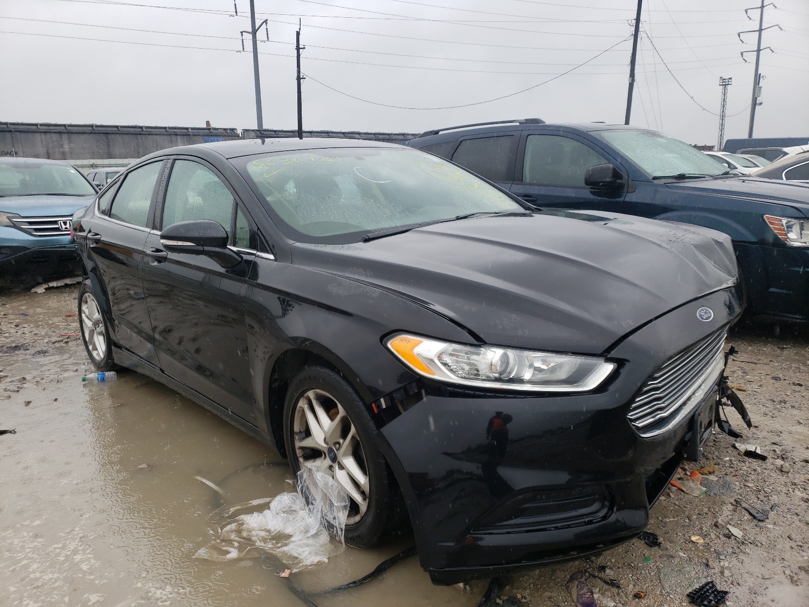 FORD FUSION SE 2014 with VIN 3FA6P0H78ER137613 - Photo from auction