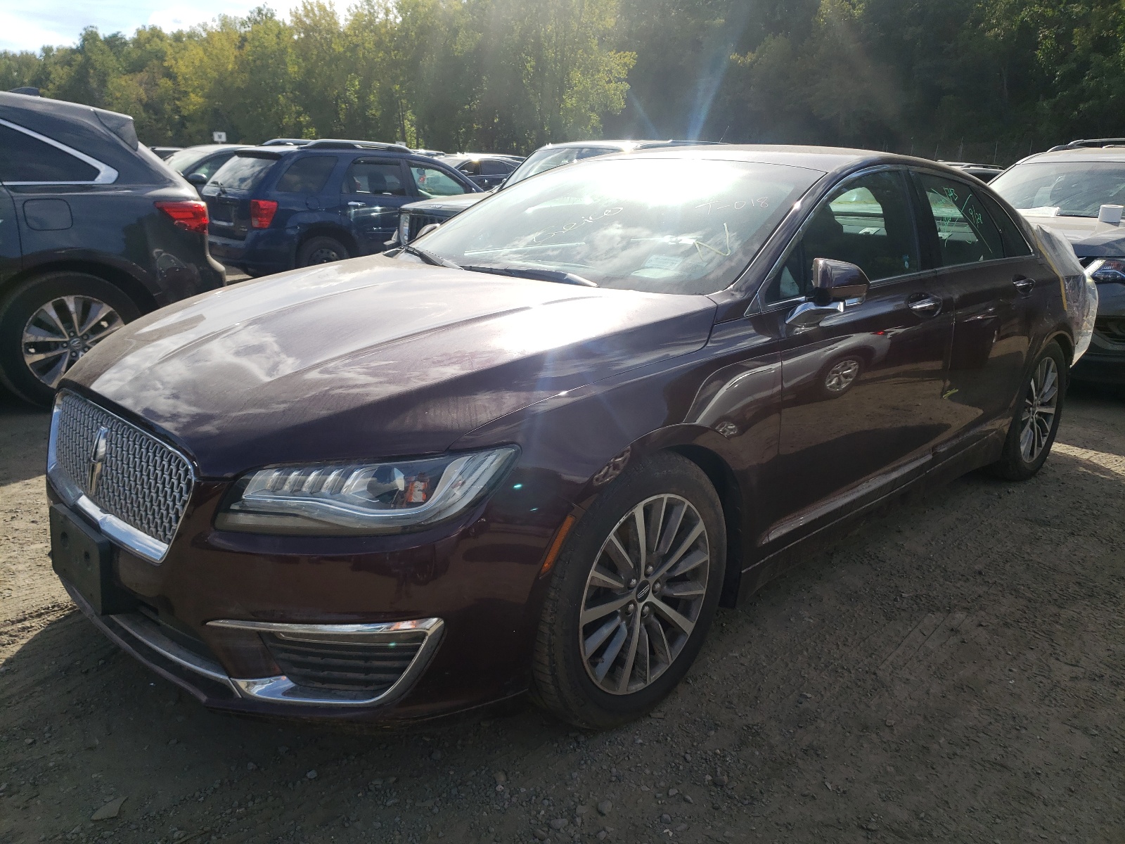 Photo 2 from auction – 2017 LINCOLN MKZ PREMIE with VIN 3LN6L5B95HR612616
