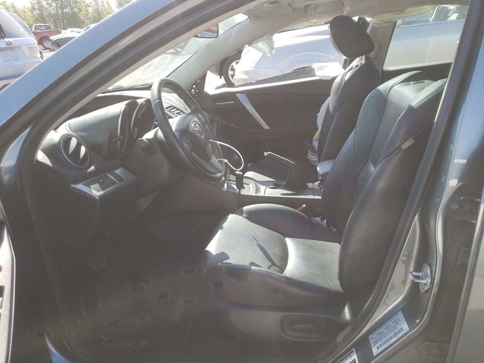 صورة رقم 5 من المزاد - 2012 MAZDA 3 I مع VIN JM1BL1W88C1649451