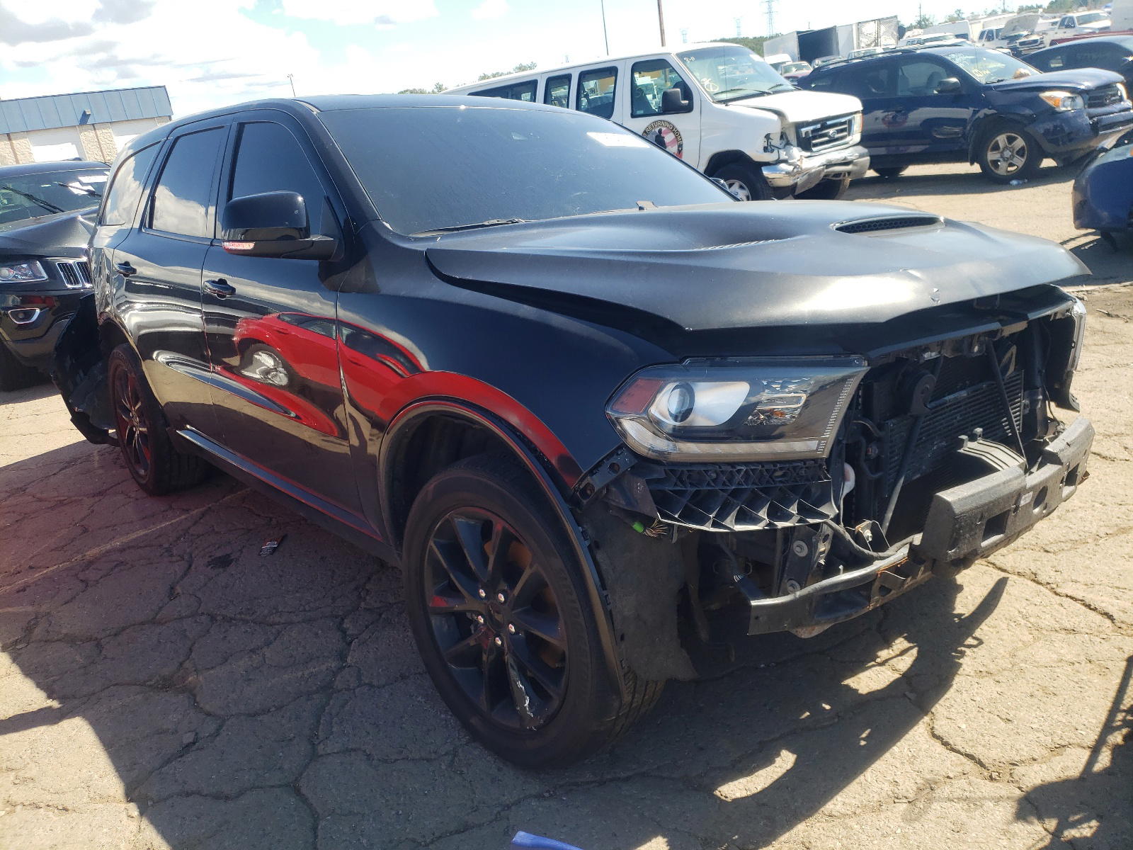 DODGE DURANGO 2018 with VIN 1C4SDJCT5JC369218 - Photo from auction