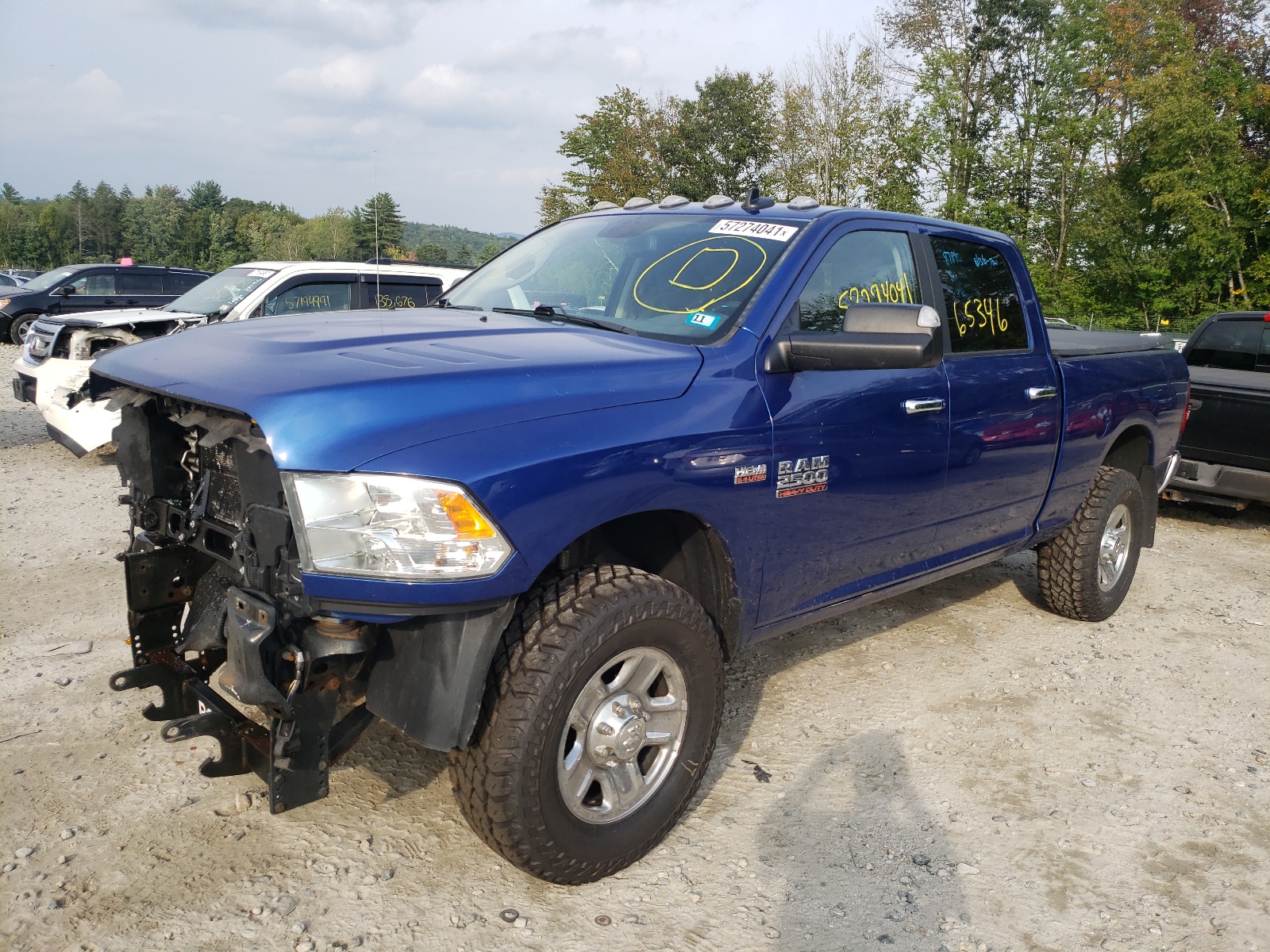 Photo 2 from auction – 2017 RAM 2500 SLT with VIN 3C6UR5DJ2HG531738