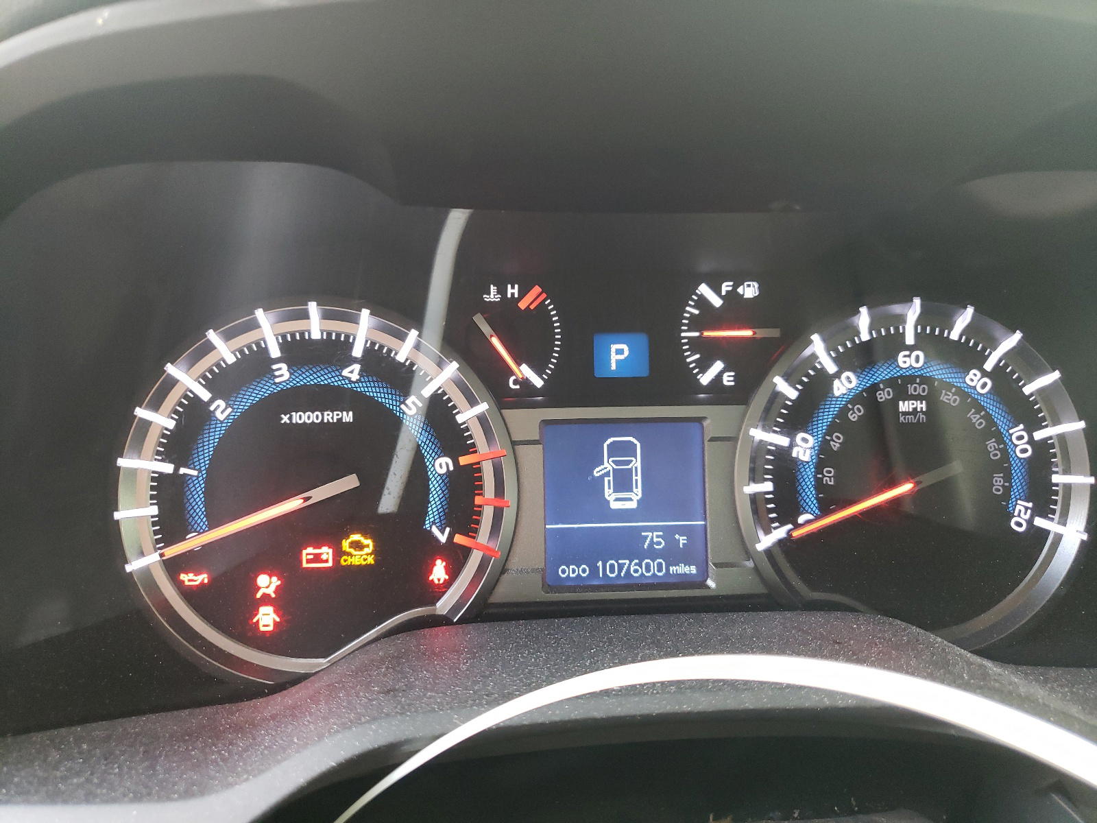 Photo 8 from auction – 2016 TOYOTA 4RUNNER SR with VIN JTEZU5JR1G5124468