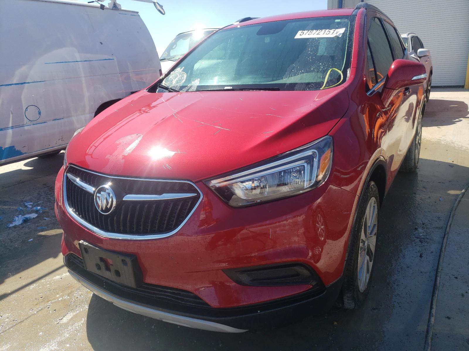 Photo 2 from auction – 2017 BUICK ENCORE PRE with VIN KL4CJASB3HB218670