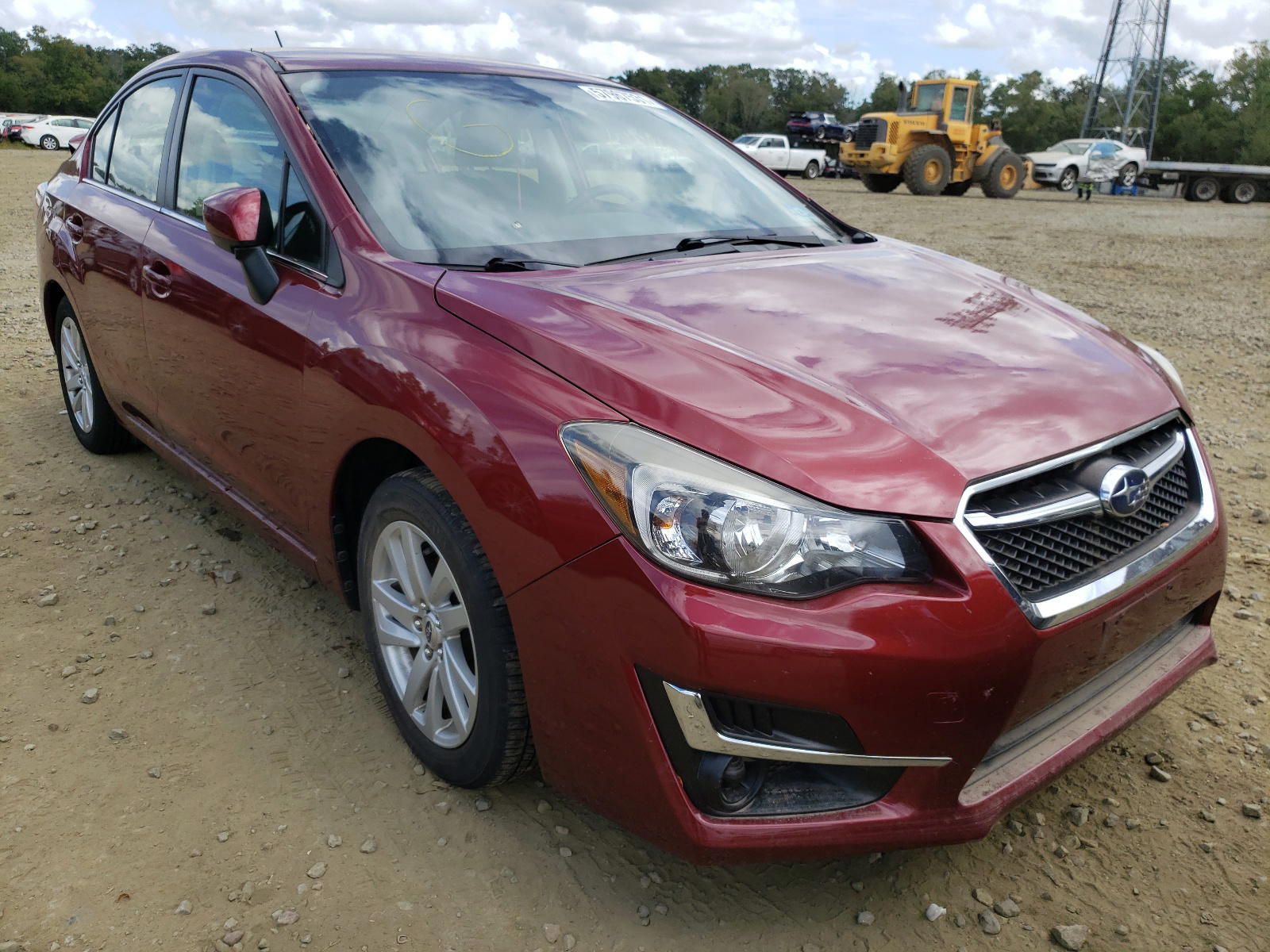 SUBARU IMPREZA PR 2015 with VIN JF1GJAC62FH016069 - Photo from auction