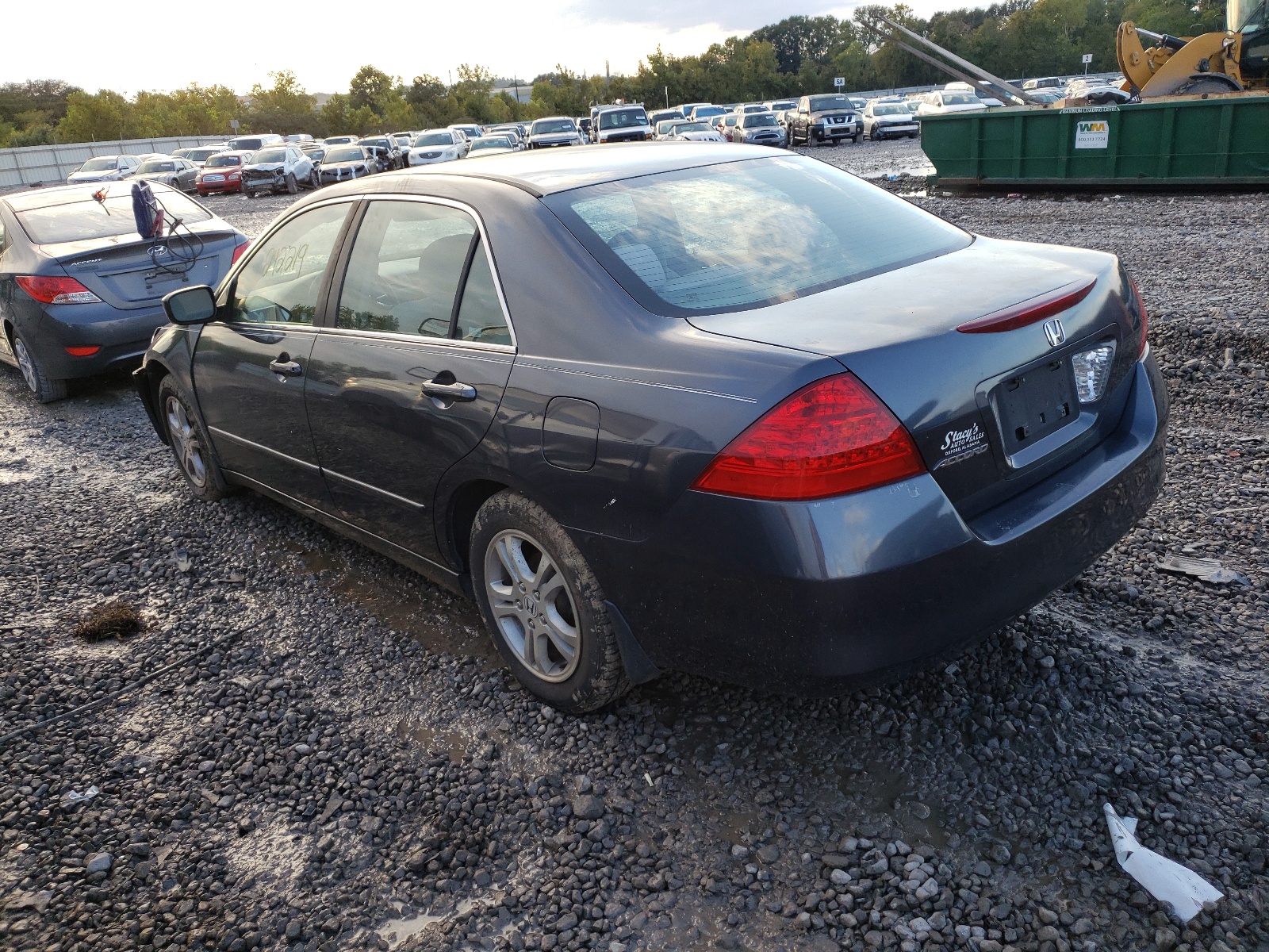 Photo 3 from auction – 2007 HONDA ACCORD EX with VIN 1HGCM56757A054760