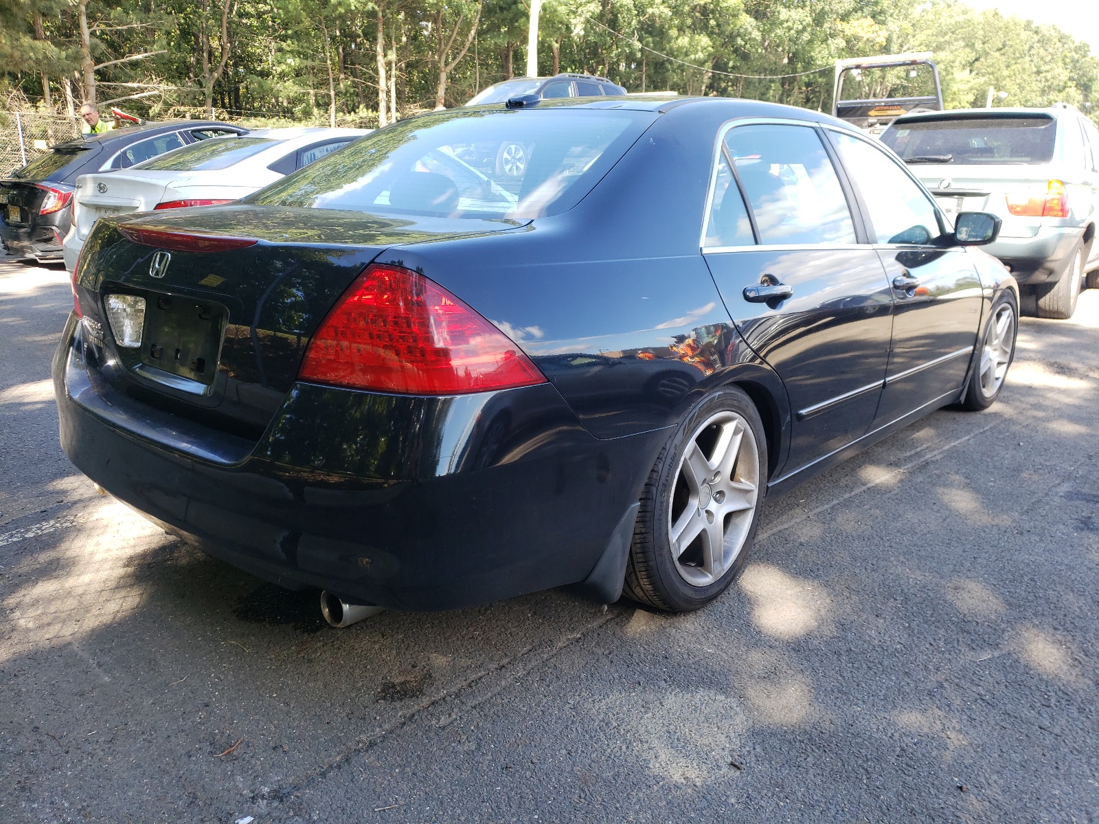 Photo 4 from auction – 2007 HONDA ACCORD EX with VIN 1HGCM66547A053152