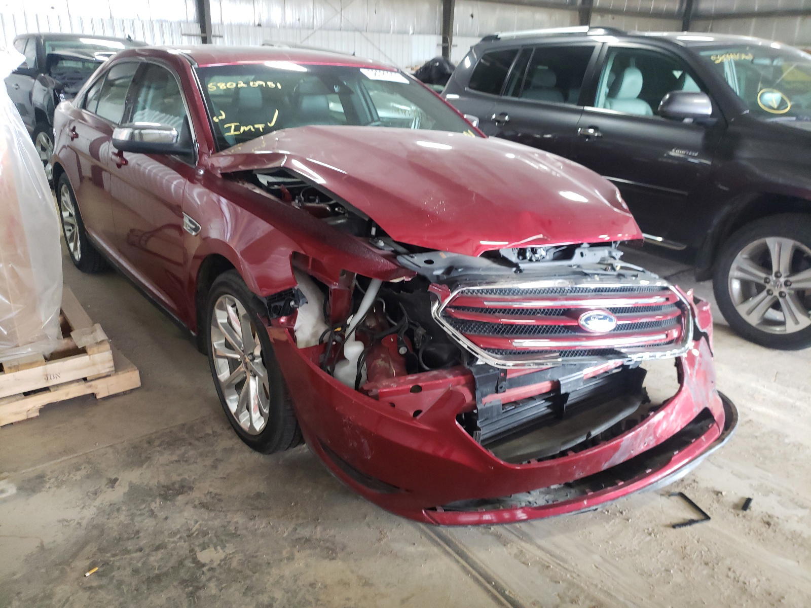 FORD TAURUS LIM 2017 with VIN 1FAHP2F8XHG117262 - Photo from auction