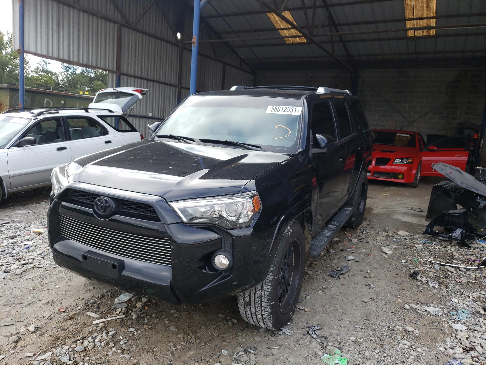 Photo 2 from auction – 2016 TOYOTA 4RUNNER SR with VIN JTEZU5JR1G5124468