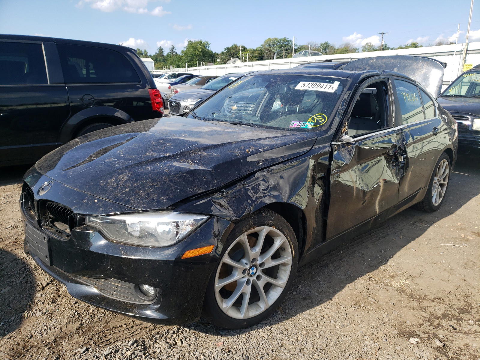 Photo 2 from auction – 2015 BMW 320 I XDRI with VIN WBA3C3C50FP665152