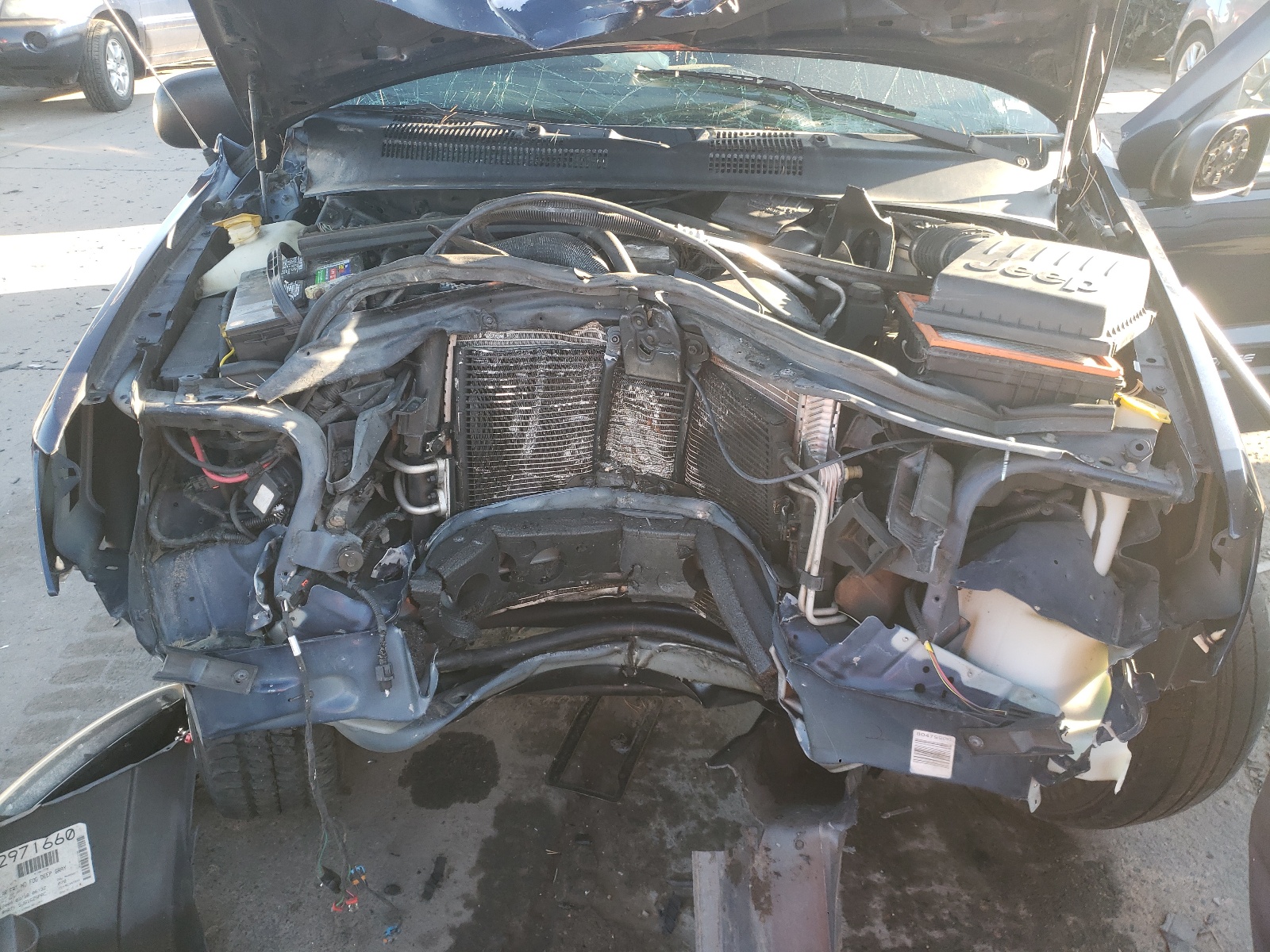 Photo 7 from auction – 2004 JEEP GRAND CHER with VIN 1J4GW48S54C347994