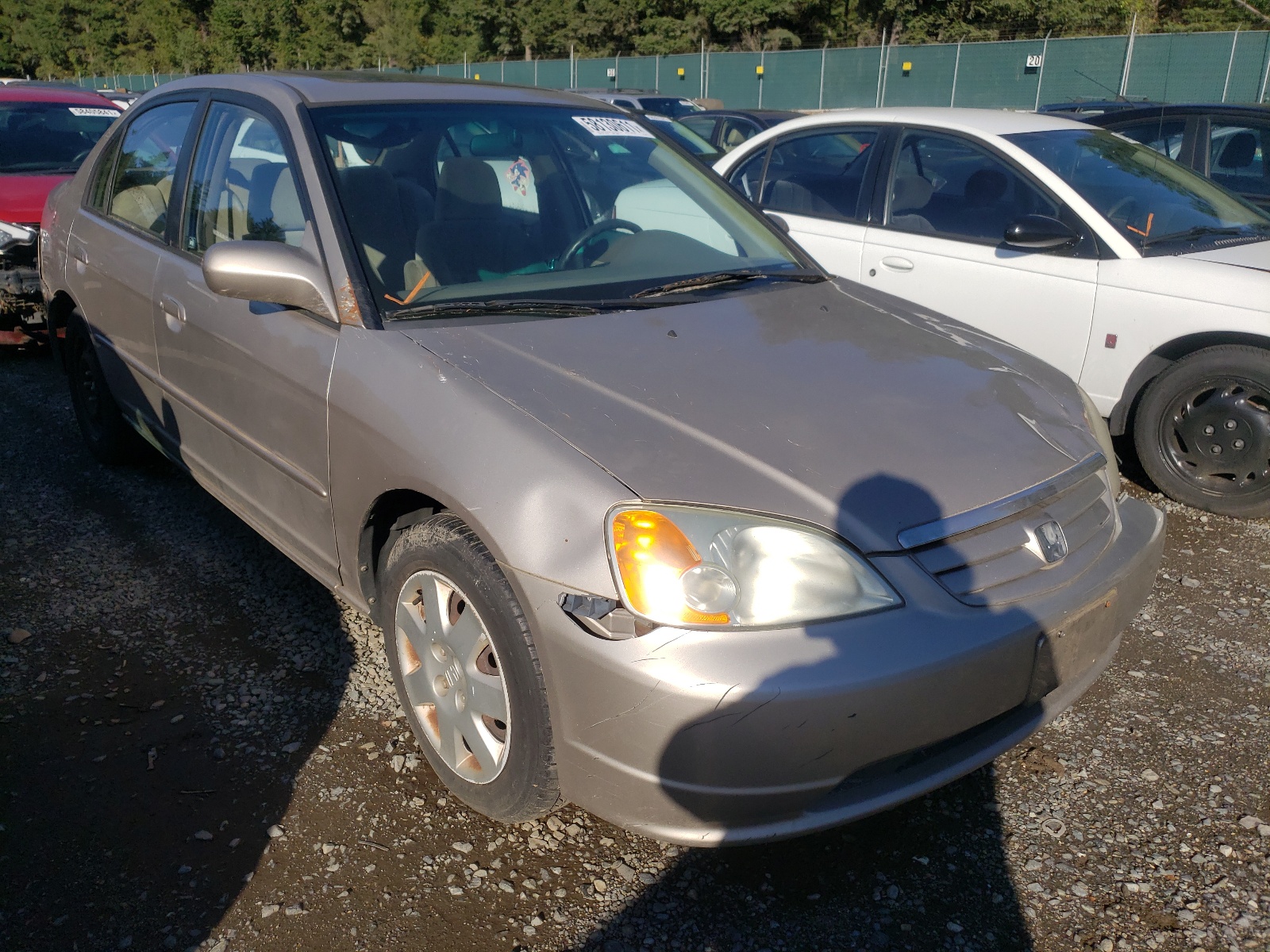 Photo 1 from auction – 2002 HONDA CIVIC EX with VIN 1HGES26822L057554