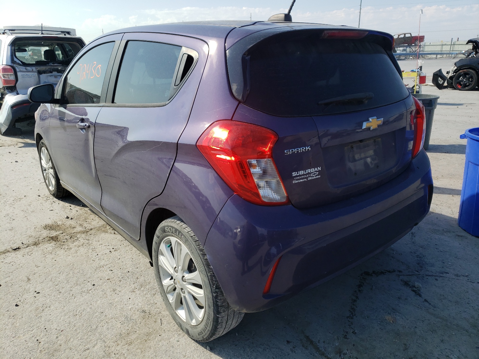 Photo 3 from auction – 2017 CHEVROLET SPARK 1LT with VIN KL8CD6SA9HC785387