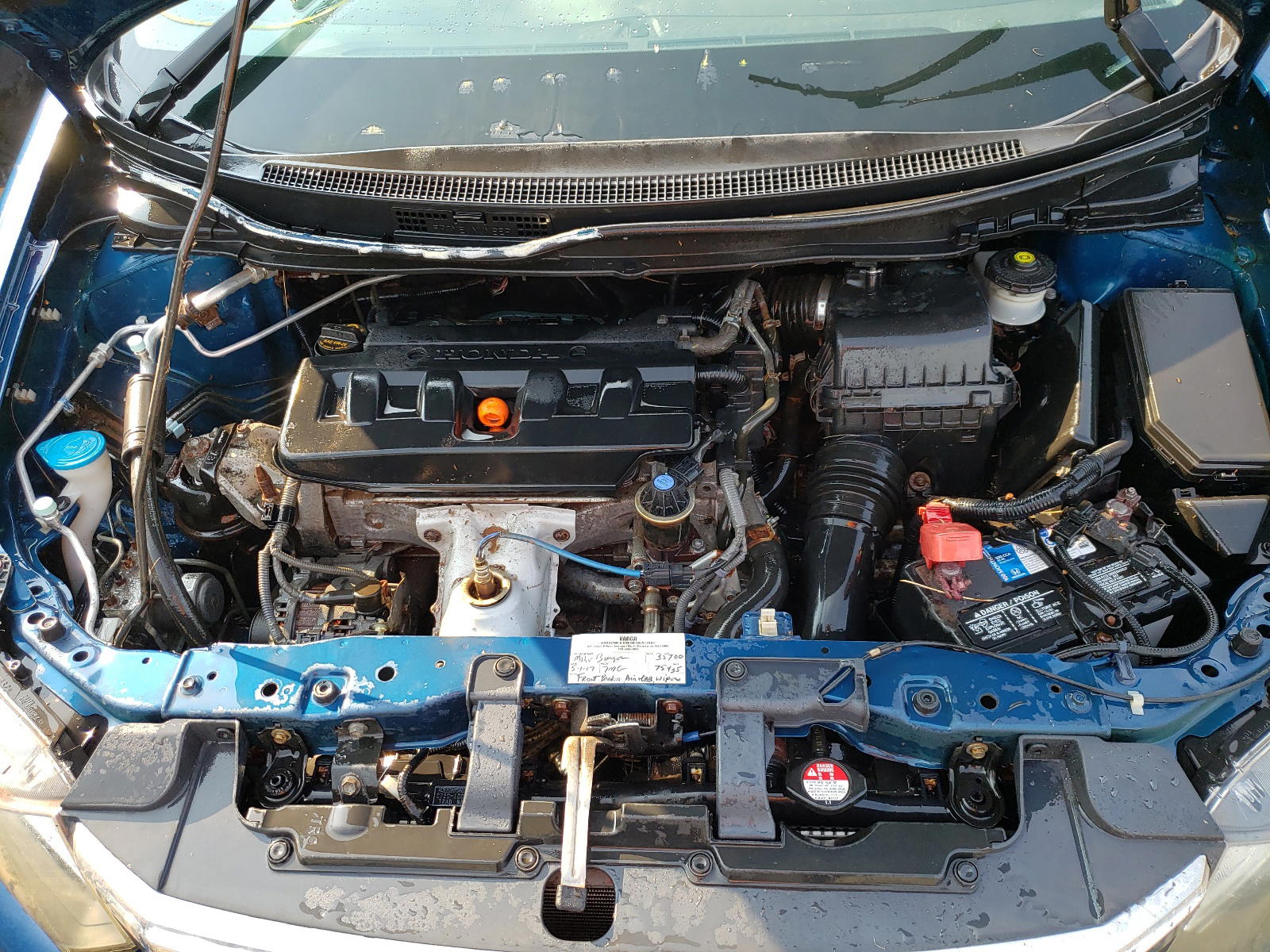 Photo 7 from auction – 2012 HONDA CIVIC EX with VIN 19XFB2F83CE340817