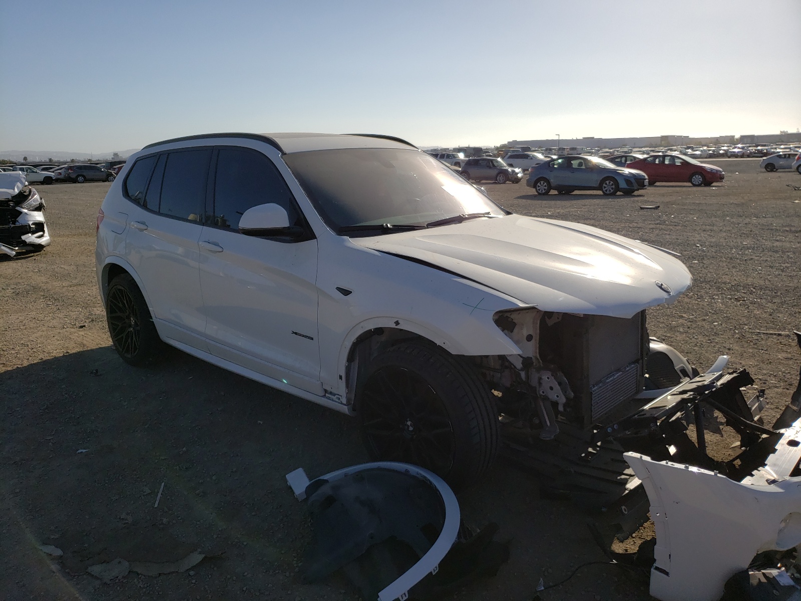 BMW X3 XDRIVE2 2017 with VIN 5UXWX9C51H0D95594 - Photo from auction